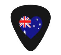 Love Australian Flag Guitar Picks Plectrums For Guitar Bass 12 Pack