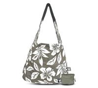 Love Bags Stash It Tote Bag - Shaka Laka Foldable Reusable Shopping Bag, Lightweight Compact Tote with Attached Pouch, Eco-Friendly rPET, Machine Washable, Holds Up to 35 lbs