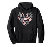 Love Baking Tools For Bakers Cute Kitchen Design Pullover Hoodie