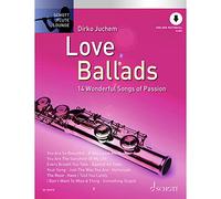 Love Ballads - 14 Wonderful Songs of Passion - Flute Sheet Music - Schott Music (ED 23651D)