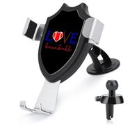 Love Baseball Phone Holder Universal Car Windshield Dashboard Phone Mount