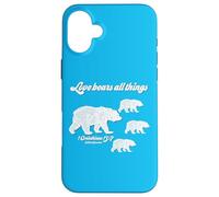 Love Bears All Things 1 Corinthians 13:7 Bible Scripture Case for iPhone 16 Plus