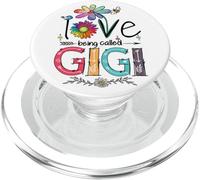 Love Being Called Gigi Daisy Flower Cute Grandma Mothers Day PopSockets PopGrip for MagSafe