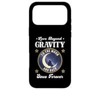 LOVE BEYOND GRAVITY TO THE MOON AND BACK SINCE FOREVER space Case for iPhone 17 Pro Max