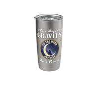 Love Beyond Gravity to THE Moon and Back Since Forever Space Stainless Steel Insulated Tumbler