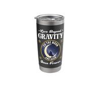 Love Beyond Gravity to THE Moon and Back Since Forever Space Stainless Steel Insulated Tumbler