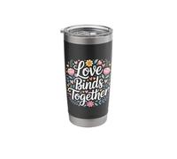 Love Binds Together Romantic Connection Relationship - Stainless Steel Insulated Tumbler