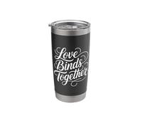 Love Binds Together Romantic Connection Relationship - Stainless Steel Insulated Tumbler