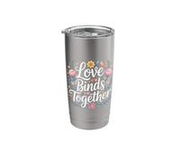 Love Binds Together Romantic Connection Relationship - Stainless Steel Insulated Tumbler