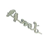 Love Birds Cutting Dies for Photo Scrapbooking Card Making Decorations Embossing Stencils Carbon Steel Die Cut Love Birds Cutting Dies Artist Metal Die Cut for Paper Album Cards Decoration