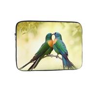 Love Birds Laptop Case 15 inch, TSA Laptop Sleeve Shockproof Protective Notebook Case Water Resistant Computer Carrying Cover Briefcase Handbags Men Women Computer Bag