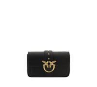 Love Birds Mini Bag Leather Crossbody Wo - Black Clutch Bags pinko Black One Size