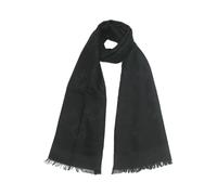 Love Birds Monogram Jacquard Scarf- female- PINKO- Winter Scarves- Black- ONE SIZE- Accessories ONE SIZE