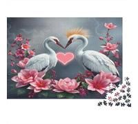Love Birds Romance 1000 Pieces Jigsaw Puzzle for Adults Family Game Night Concentration Training Sturdy Paper 70x50cm/1000pcs