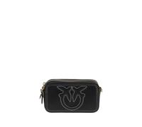 PINKO Carrie Mini Bag Shoulder Bag Leather 18 cm black