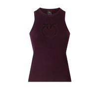 Love Birds Top - female - PINKO - Sleeveless Tops - Brown - XS - Tops XS