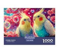 Love BirdsSophisticated Jigsaw Puzzles for Adults A 1000-Piece Advanced-Level Collection of Challenging Educational Games for Both Women And Men - A Perfect Shared Activity for Adults And Kids 12 Yea