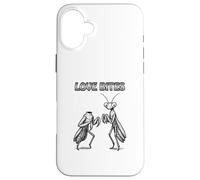 Love Bites, Funny Praying Mantis Case for iPhone 16 Plus