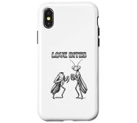 Love Bites, Funny Praying Mantis Case for iPhone X/XS