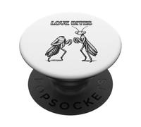 Love Bites, Funny Praying Mantis PopSockets Adhesive PopGrip