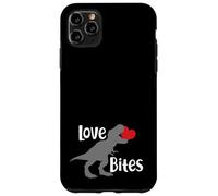 Love Bites Funny T Rex Dinosaur With Red Heart Valentine Case for iPhone 11 Pro Max