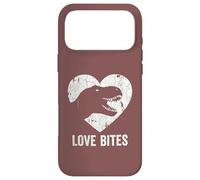 Love Bites T-Rex Dinosaur Funny Retro Grunge Paleontology Case for iPhone 17 Pro Max