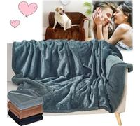 Love Blanket - Waterproof Couple Blanket for Bed Intimacy (Gray, S: 28*40 in)
