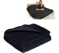 Love Blanket, Waterproof for Sex, Waterproof Sex Blanket Made of Soft Polar Fleece, Super Soft Love Blanket, Waterproof Pet Blanket for Dog and Cat, Machine Washable,Black,XL: 145 x 216 cm