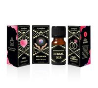 Love, Blessings,Happy Marriage Herbal Oil Diffuser Blends by Aromafume | 3 x 10ml/0.33 fl oz| Aromatherapy Oils for Manifestation & Mindfulness | Ideal for Strengthening Bonds, Inviting Harmony, etc