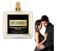 Love Bombed - Pheromone Cologne for Men, Love Bombed Cologne For Men, Enhanced Scents Pheromone Perfume, Long-Lasting Pheromones Scent Spray, Hypnosis Cologne Fragrances for Men (1PC)