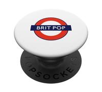Love Brit Pop Music Britain PopSockets Adhesive PopGrip