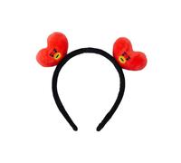 (Love) BT21 LINE Friends 3D Plush Cartoon Makeup Hair Band Womens Headband