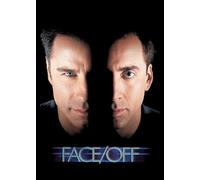 Love By Canvas Face/Off (1997) Action Thriller Movie Poster, Classic Film Wall Art (A4)