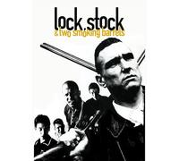 Love By Canvas Lock, Stock & Two Smoking Barrels Movie Poster, Film Art Print (A4)