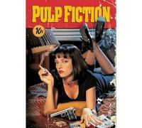 Love By Canvas Pulp Fiction Classic Movie Poster, Vintage Style Wall Art Print (A3)