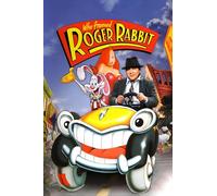 Love By Canvas Who Framed Roger Rabbit Movie Poster, 250 GSM Gloss Print A4