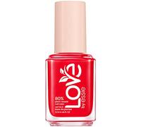 LOVE by essie Nail Polish - No. 100 Lust for Life Plant Based Nail Polish in Red Creamy Finish Durable and Intense Colours 13.5 ml