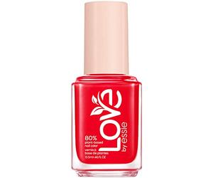 LOVE by essie Nail Polish - No. 100 Lust for Life Plant Based Nail Polish in Red Creamy Finish Durable and Intense Colours 13.5 ml