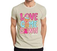 Love Came Down Luke 2:11 Christmas Angel Baby Jesus Gift Men's T-Shirt, natural, M