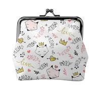 Love Cartoon Fox Printing Small Coin Purse, Lightweight Travel Wallet for Sightseeing Tours and Shopping Sprees