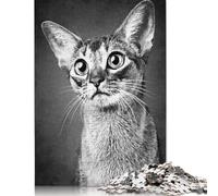 Love Cat 500 Piece Jigsaw Puzzle for Adults Family Game Teens Jigsaw Puzzle 500pcs (52x38cm)