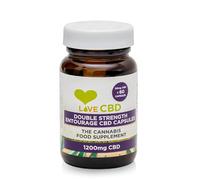 Love CBD Capsules | 1200mg Full Spectrum | 60 Capsules | Vegan Friendly | UK Made
