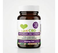Love CBD Capsules 600mg 60 Pack