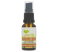 Love CBD Dutch CBD Oil Spray - Medium Strength 500mg Broad Spectrum - Vegan Friendly- 20ml - UK Made