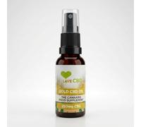 Love CBD Oil Spray 250mg - 20ml Broad Spectrum MCT Oil UK Hemp Supplement