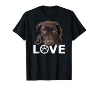 Love Chocolate Lab Dog Brown Labrador Retriever Lover T-Shirt
