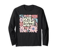 Love Christian Quote 1 Corinthians 13:7 Long Sleeve T-Shirt