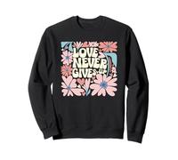Love Christian Quote 1 Corinthians 13:7 Sweatshirt