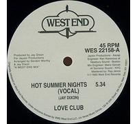 Love Club - Hot Summer Nights - West End Records - WES 22158