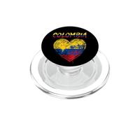 Love Colombia Heart Flag PopSockets PopGrip for MagSafe
